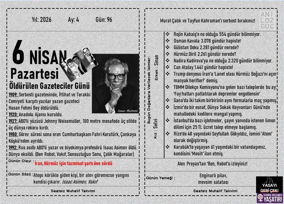 Öldürülen Gazeteciler Günü 1